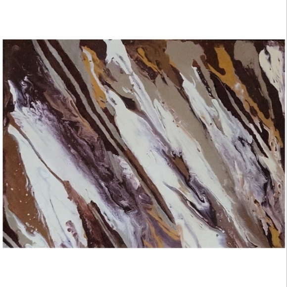 Hand Crafted Abstract Design 18 x 24 Inches Canvas Painting - Picture 4 of 4